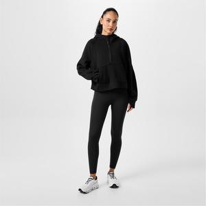 Women Half <b>Zip</b> Hoodie Fashion Women Hoodie Sweatshirt with <b>Pouch</b> Oversized Hoodie Pullover Warm Casual - Product Image 5