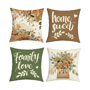 Fabricante indio 100% funda de cojín de algodón puro funda de almohada suave de lujo diseño personalizado para sofá - Product Image 5