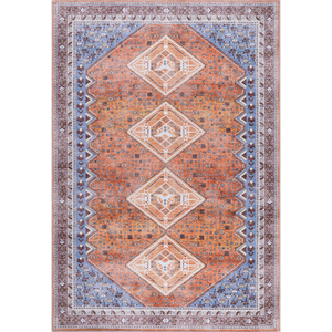 Netline Home Tribal Multicolor Geometric Woven Washable <b>Rug</b> Design R1 - Product Image 1
