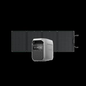 สำหรับ DELTA 3 Plus 2110W แผงโซลาร์เซลล์แบบพกพา อินเวอร์เตอร์คลื่นไซน์บริสุทธิ์ ตัวควบคุม MPPT ชาร์จไร้สาย ไฟฉายรีโมท - Product Image 1