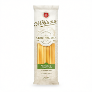 Pasta Molisana No. Espaguetis de Trigo Duro 015, Paquete de 24 Unidades de 500g - Product Image 2
