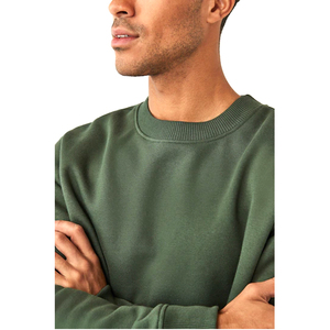 600g Heavyweight 100% Polyester Fleece Zipper-Up Hoodie American <b>Small</b> Neckline Western Water Distressed Thick Sweatshirt - Product Image 5
