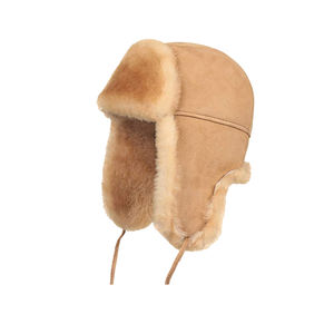 Sombreros cálidos de piel auténtica en el interior, gorros de nieve impermeables transpirables, gorros de nieve de alta calidad más vendidos con logotipo personalizado - Product Image 4