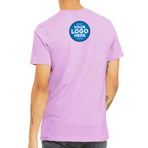 Impresión personalizada Logo gráfico al por mayor camiseta Plain Drop Shoulder 100% algodón Unisex hombres camiseta - Product Image 6