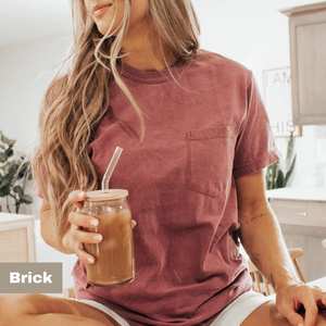 Vente en gros T-shirt couleur confort avec logo personnalisé surdimensionné à manches courtes col rond coton Vintage délavé Streetwear unisexe décontracté - Product Image 4