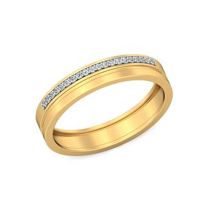 Catégorie de produits Ishi Diamonds Bague en or 18 carats avec diamants pour hommes - Product Image 3