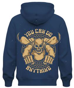 Sweat à capuche unisexe premium pour l'hiver |   Tissu en molleton 100% coton, style vintage, respirant et à séchage rapide, look élégant pour hommes et femmes - Product Image 1