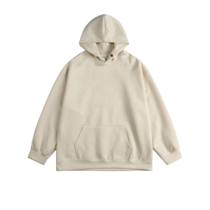 Sweat-shirts oversize à fermeture éclair, en coton 100% imperméable, teinture unie, impression personnalisée, service OEM, prix d'usine - Product Image 6