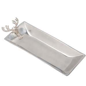ถาดเสิร์ฟโลหะโบราณสีเงินสำหรับตกแต่งบ้านของโรงแรมบาร์เครื่องครัวทำจากอินเดียขายส่ง2025 - Product Image 3