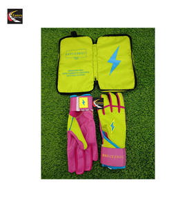 Guantes de Bateo de Béisbol Profesionales de Manga Larga, Unisex, de Piel de Cabra, Guantes de Bateo de Softbol de Cuero Digital Personalizados - Product Image 1