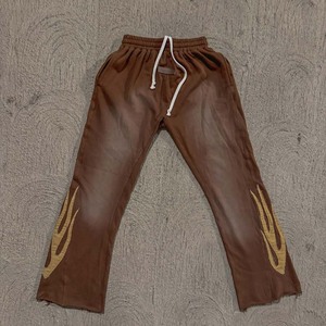 2025 ropa diaria para mujer Crop Zipper up Hoodie Flare Jogger pantalones bordado personalizado señoras invierno tejido chándales conjunto de 2 piezas - Product Image 3