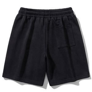Vintage Polyester/Nylon Worsted Cargo <b>Sweat</b> <b>Shorts</b> for <b>Men</b> Quick Dry Solid Plain Dyed High Street Style Customizable - Product Image 5