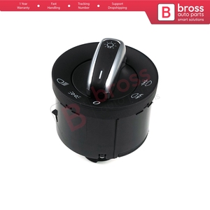 Bouton de commande de phare chromé BDP188 pour 3C8 941 431C - Product Image 4