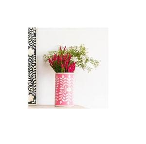 Vase à fleurs à incrustation d'os, meilleure couleur, cadeaux de mariage, utilisation de taille personnalisée, vase à fleurs à incrustation d'os pour décoration de table, haute vente - Product Image 1