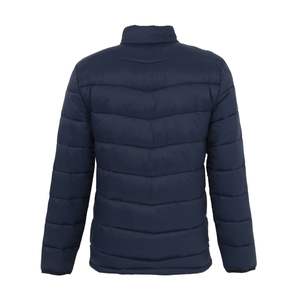 Logotipo personalizado de poliéster de los hombres Heavy Winter Puffer Bubble Jacket Coat Puffer Jacket con capucha - Product Image 4