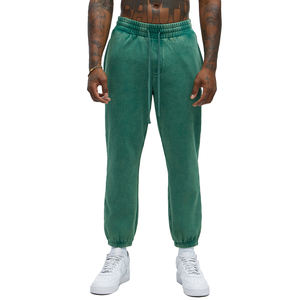 Pantalon de jogging décontracté léger de style 2025, jambe droite, 100% coton, logo personnalisé pour homme, fermeture à cordon - Product Image 1