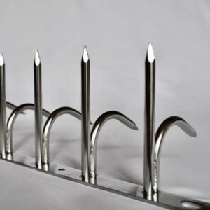 Vigipro SB-01รั้วรักษาความปลอดภัยเดือยเดี่ยวใบมีด SUS316สแตนเลสคมมากและแน่นอนจะยับยั้งผู้บุกรุก - Product Image 2