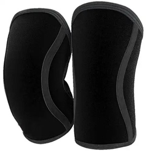 Mangas de rodilla de neopreno GAF de 7mm Soporte táctico y compresión para hombres y mujeres para levantamiento de pesas Powerlifting Crossfit - Product Image 1