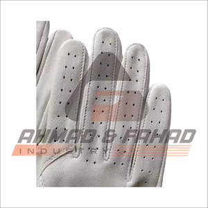 Gants de golf souples personnalisés unisexes avec poignées en cuir véritable respirant Gants de sport gauche et droite pour jouer au golf - Product Image 4