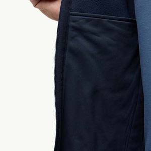 Veste Softshell pour homme, coupe-vent personnalisée, avec revêtement imperméable, coupe-vent et chaud, veste à capuche en toile douce - Product Image 5