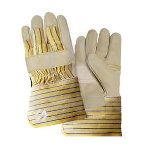 Venta caliente de fábrica Heavy Cow Split Cowhide Welder Work Construcción Soldadura Guantes de seguridad a precio barato - Product Image 1