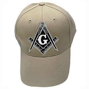 Gorro Masónico de Talla Ajustable con Diseño Bordado en la Parte Delantera, Estructurado y Cómodo, Ideal para Eventos Formales, Reuniones y Uso Diario - Product Image 4