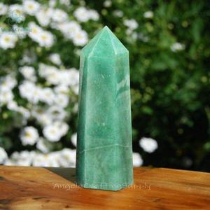 Torre de Cristal de Aventurina Verde Natural, Suministro Directo de Fábrica, Juego de Colores, Tamaño de 2-4 Pulgadas, para la Suerte, la Prosperidad y la Sanación Emocional - Product Image 1