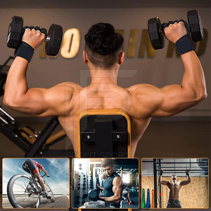 Gants de sport unisexes à lacets, durables et antidérapants, pour la musculation et l'entraînement, vente en gros - Product Image 5