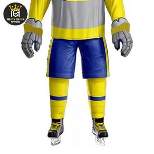 เสื้อฮอกกี้น้ำแข็งสำหรับผู้ชายเสื้อปักชื่อของคุณเองเย็บชุดฮ็อกกี้น้ำแข็ง - Product Image 5