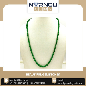 Natural Beautiful Emerald Faceted Beads <b>String</b> Premium Quality Green Gemstone Beads for Jewelry Making Wholesale Price For Stone - Product Image 5