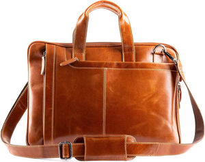 Men Leather Messenger <b>Bag</b> Waterproof Leather Laptop Briefcase Large Satchel Shoulder Office Travel <b>College</b> Computer Laptop <b>Bag</b> - Product Image 1