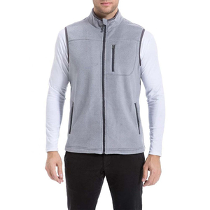 Men's Breathable Vest Outdoor Removable Fleece Hooded <b>Padded</b> Vest Lightweight Sleeveless Winter Fleece Gilets Vest Customized - Product Image 1