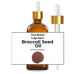 Aceite de Semilla de Brócoli Orgánico Premium Salvia (Brassica Oleracea), Aceite Esencial Puro para el Cuidado de la Salud, el Cuidado de la Piel y la Belleza, Marca Privada - Product Image 1