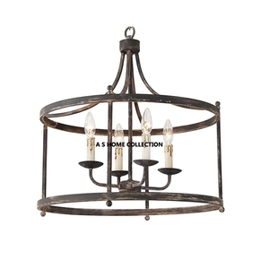 Candelabro colgante de diseño extremadamente bueno en tarro de vela único de hormigón metálico para uso en el hogar, hoteles y fiestas - Product Image 1