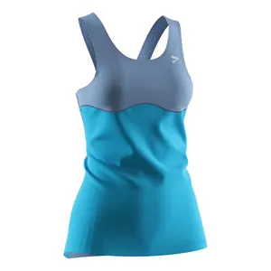 Sudadera de Forro Polar para Mujer, Color Azul Cielo - Ecológica y de Marca Privada, Personalizable al por Mayor - Product Image 2