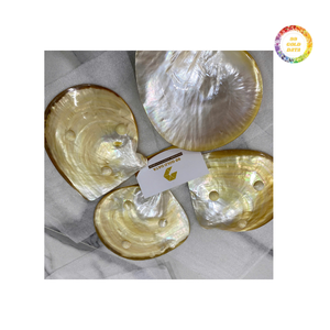 Vente chaude Plateau en coquille de perle polie fait à la main Élégant Artisanat naturel unique Plateau à caviar en coquillage - Product Image 2