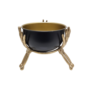 เชิงเทียนอลูมิเนียมแบบมาตรฐานเสาสีดำด้านสำหรับวางเทียนฮาโลวีน - Product Image 2