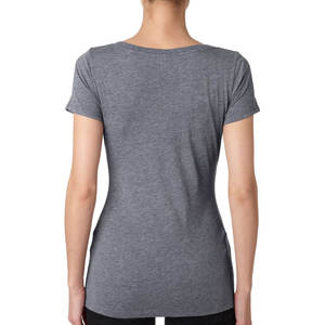 <b>Ladies</b> Short Sleeve Relaxed Fit Fashion <b>T</b> <b>Shirts</b> - Product Image 2