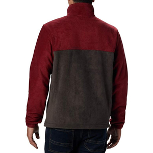 En un color sólido de buena calidad El mejor proveedor Hecho a mano Chaquetas de lana polar de tela suave al tacto para hombres - Product Image 2