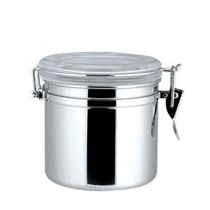 Frascos de organización de almacenamiento de aluminio para especies de alimentos, contenedor de almacenamiento de frutas secas, tarro para el hogar, hotel, restaurante, Decoración de cocina - Product Image 6