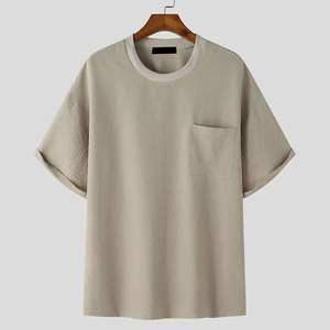 Vente en gros Ensemble décontracté d'été pour hommes, design personnalisé avec chemise short respirant, ensemble de short personnalisé et durable de qualité bon marché - Product Image 3