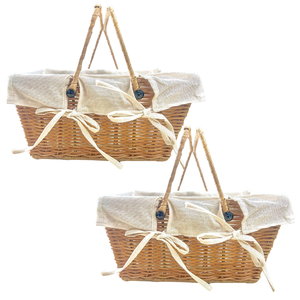 Paniers polyvalents en rotin super chauds et écologiques, parfaits pour les cadeaux - Product Image 1