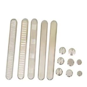 พื้นผิวขัดเงาคุณภาพสูง ดีไซน์ทันสมัย แผ่นปูพื้นสแตนเลสแบบสัมผัสได้ พร้อมสตั๊ดโลหะ บรรจุภัณฑ์แบบกำหนดเอง ราคาถูก ส่งออกไปอินเดีย - Product Image 1