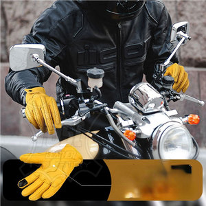 Guantes de Conducción de Cuero Personalizados OEM Unisex, Antideslizantes, Transpirables, de Alta Calidad, de Cuero PU - Product Image 4