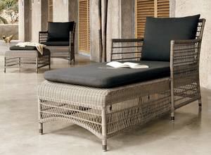 PRSF-054 poly rotin cadre en aluminium mobilier d'extérieur canapé ensemble osier jardin Patio hôtel salon appartement loisirs Villa - Product Image 3