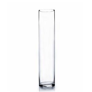 VCY0418 - Florero de Vidrio Cilíndrico - 4 x 18 - Product Image 1