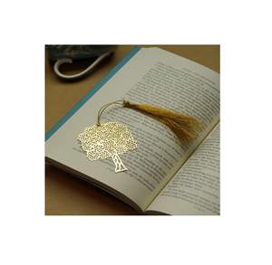 Marcador de latón macizo con diseño al por mayor, marcador artesanal en forma de árbol, producto de excelente calidad, marcador de latón - Product Image 1