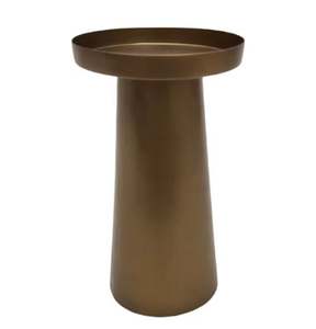 New Design for Home <b>Decoration</b> Aluminum Decorative Candle Pillar Holders Brass <b>Gold</b> Colour Candle Stand Handmade Customized - Product Image 2