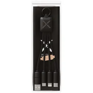 Cable de Carga Sostenible 5 en 1 C13, Gestión de Cables Ecológica y Accesorios para Dispositivos - Product Image 4
