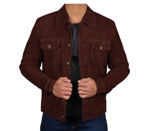 เสื้อหนังนิ่มสำหรับผู้ชายขนาดผู้ใหญ่เสื้อมีกระเป๋าด้านหน้าสไตล์สตรีทเสื้อผ้าทางการ/ลำลองคุณภาพสูงทุกขนาด - Product Image 4